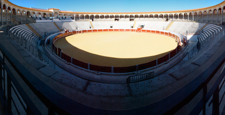 Interior de la Plaza de Pozoblanco